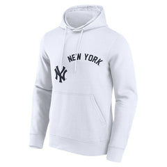New York Yankees Championship Newspaper MLB Hoodie White Fashion