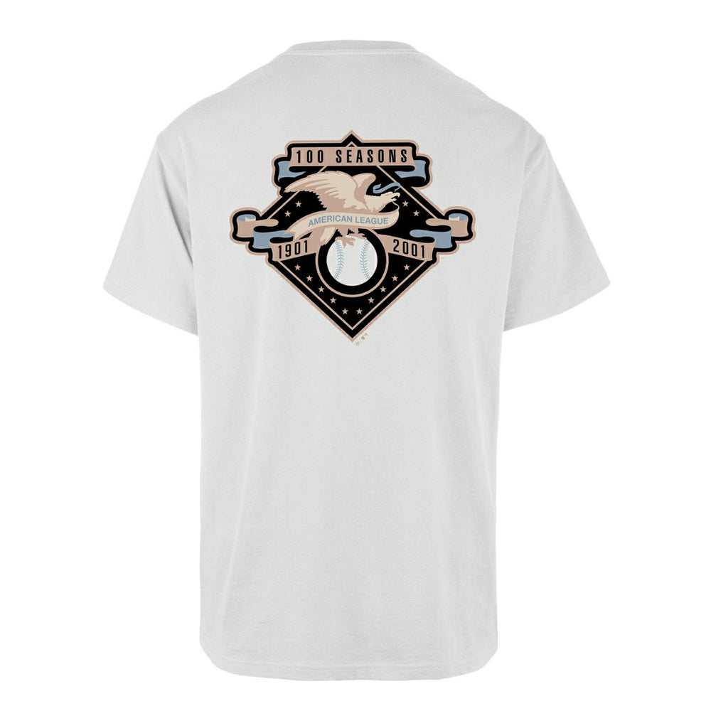 New York Yankees 100 Seasons '47 Backer Echo MLB T-Shirt White Fashion