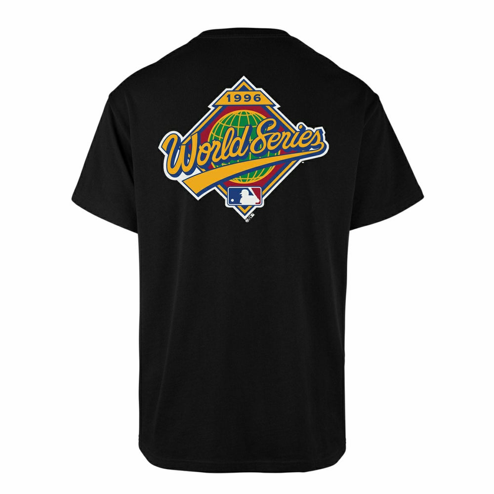 New York Yankees 1996 World Series '47 Echo MLB T-Shirt Black Lifestyle