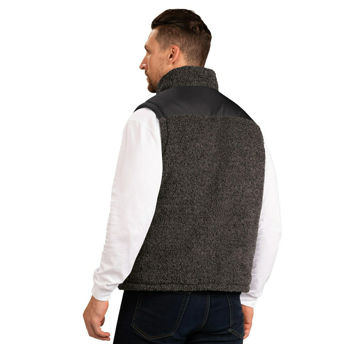 Boston Bruins G-III NHL Reversible Sherpa Winter Vest Taass for sale