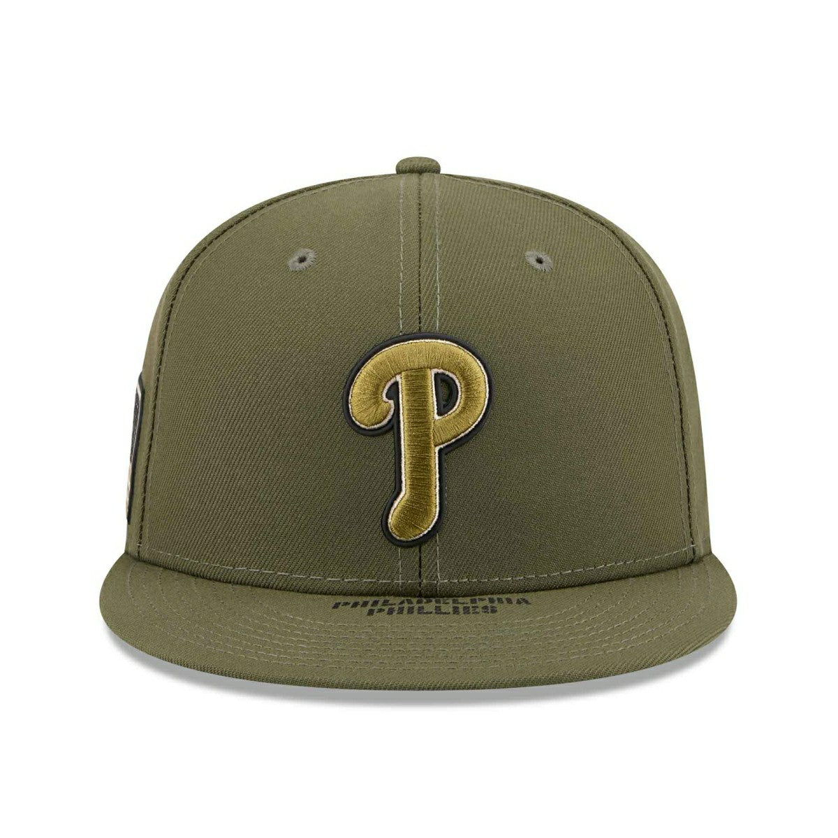 Philadelphia Phillies 2026 MLB Armed Forces Authentic 59FIFTY Fitted Cap Olive Fashion