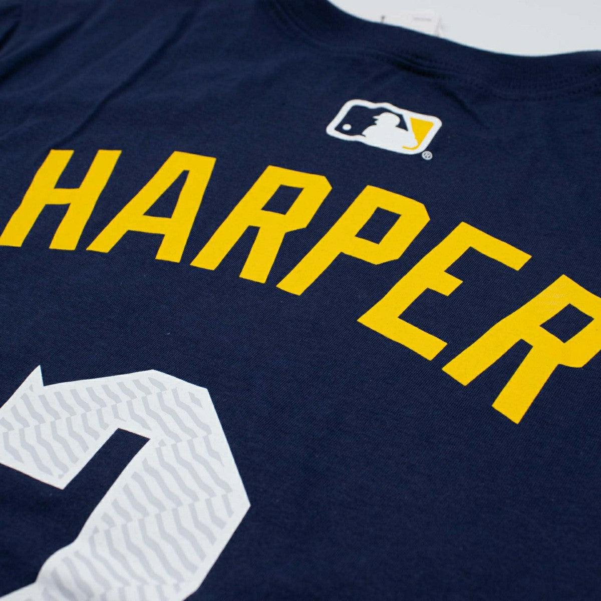 Bryce Harper #3 Philadelphia Phillies City Connect Player MLB T-Shirt Navy Lifestyle