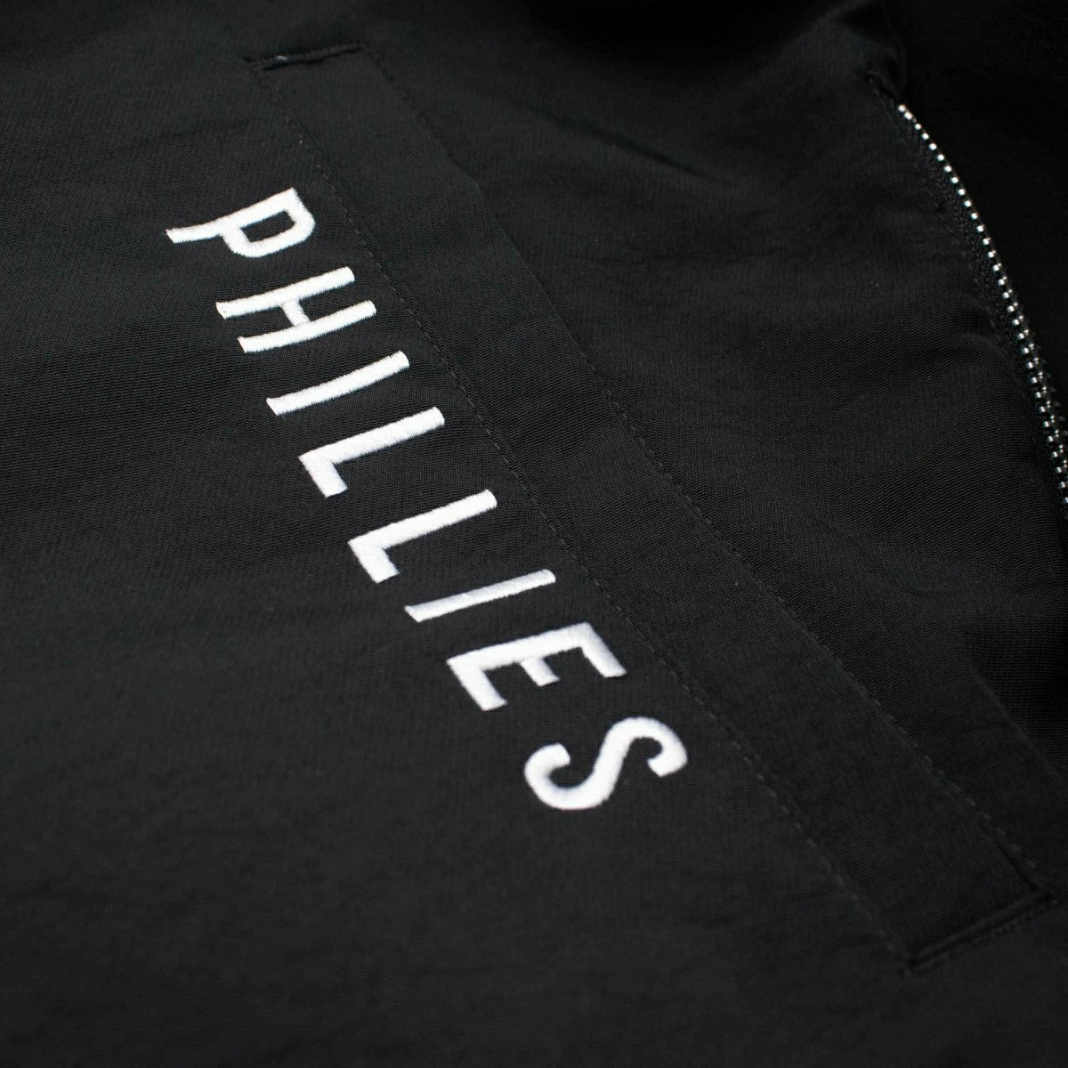 Philadelphia Phillies 2026 MLB Authentic Dugout Bomber Jacket Black Classic