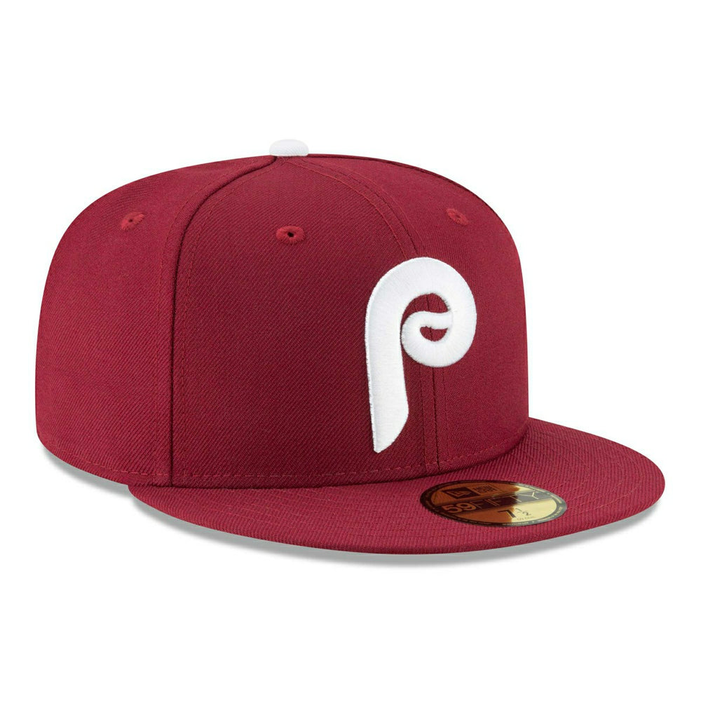 Philadelphia Phillies 1970 Cooperstown New Era 59FIFTY Fitted MLB Cap Taass sale