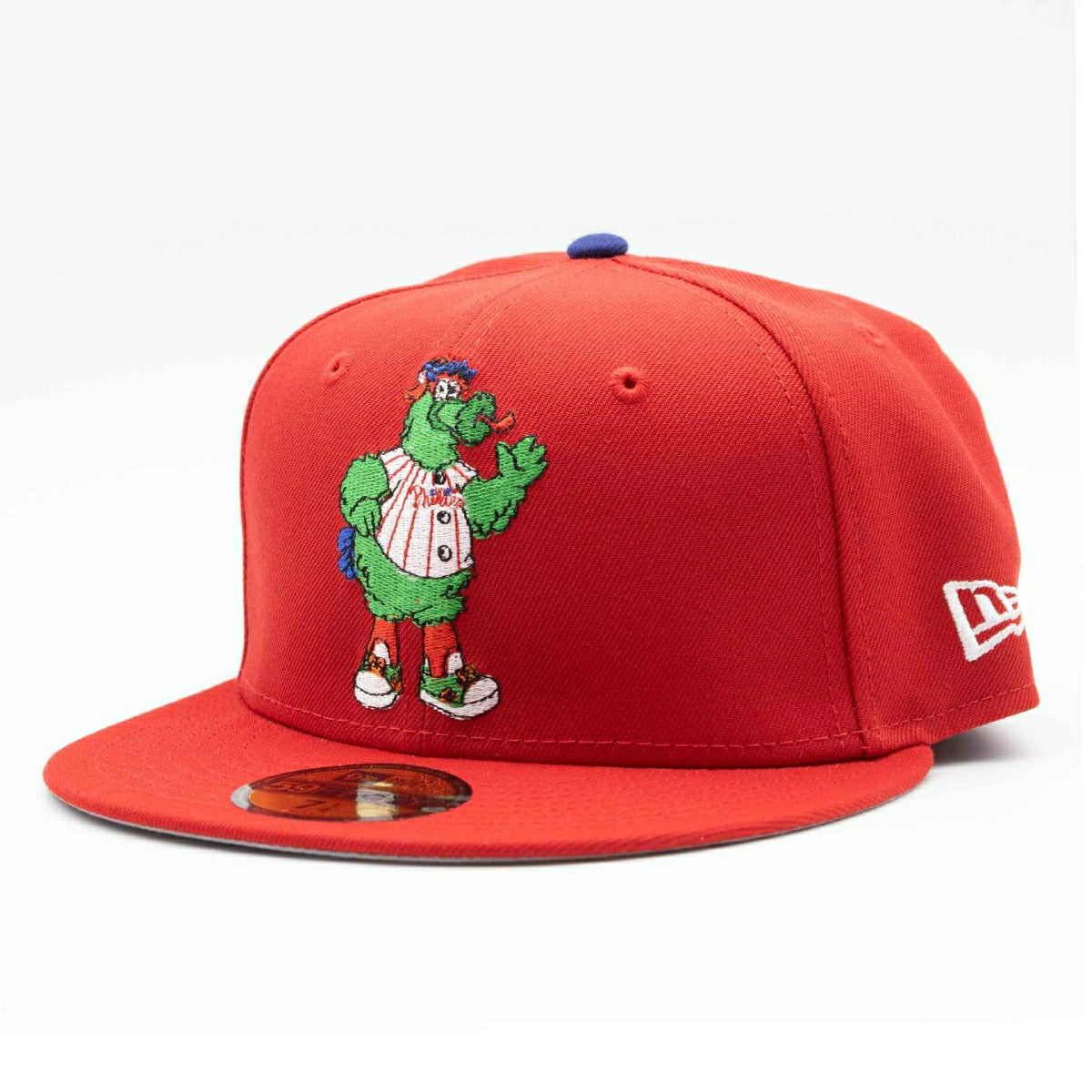 Philadelphia Phillies Phillie Phanatic 59FIFTY Fitted MLB Cap Red Lifestyle