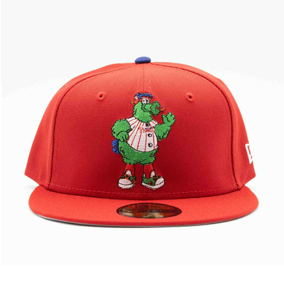 Philadelphia Phillies Phillie Phanatic 59FIFTY Fitted MLB Cap Red Lifestyle