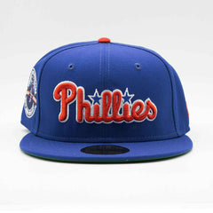 Philadelphia Phillies Home of the Phillies 59FIFTY Fitted MLB Cap Blue Taass sale