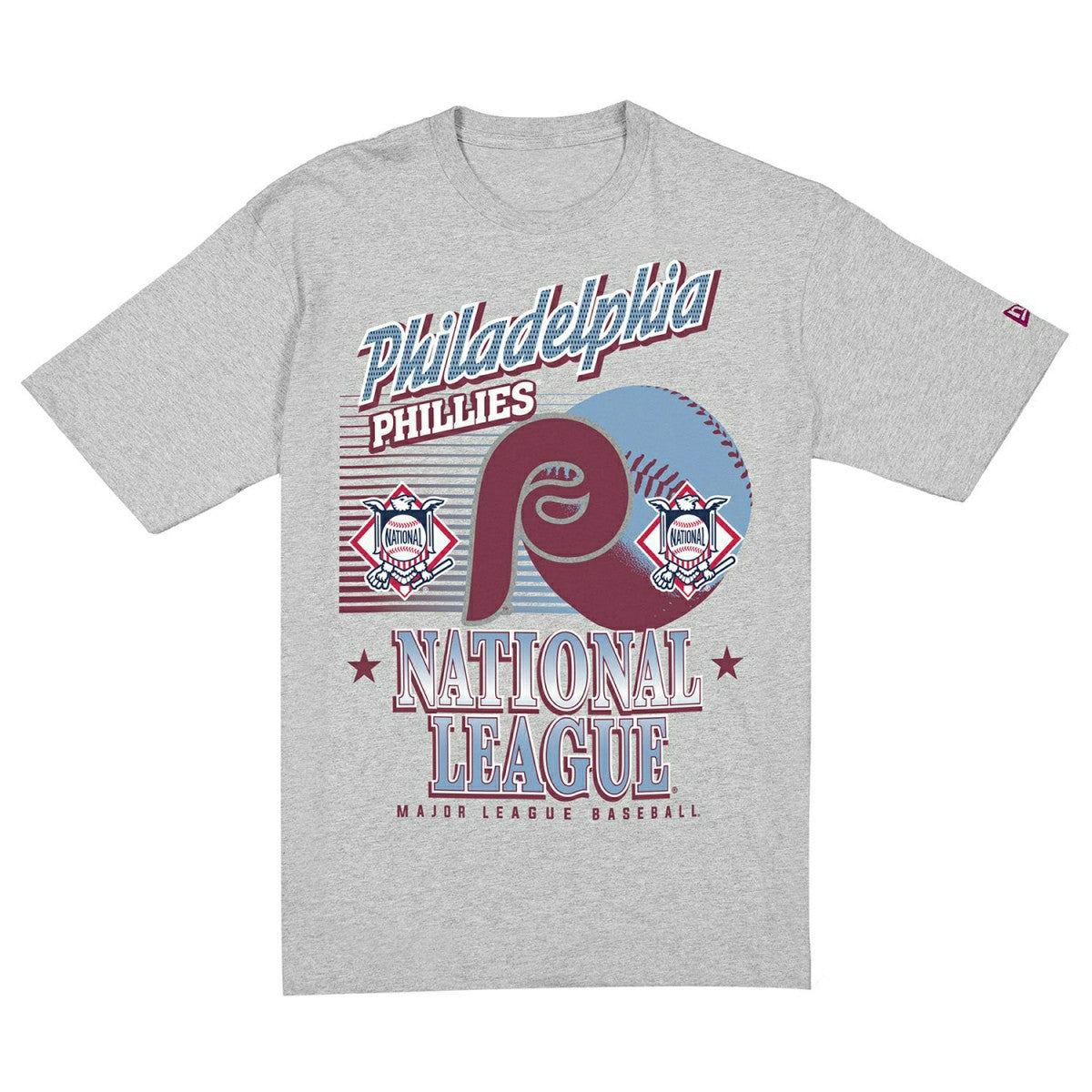 Philadelphia Phillies Sport Classics Oversized MLB T-Shirt Gray Taass for sale