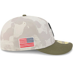 Philadelphia Phillies 2025 MLB Authentic Armed Forces Pre-Curved 59FIFTY Fitted Cap Lifestyle