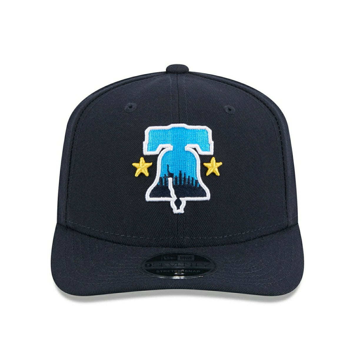 Philadelphia Phillies Official MLB City Connect Stretch-Snap 9SEVENTY Snapback Cap Navy Taass sale