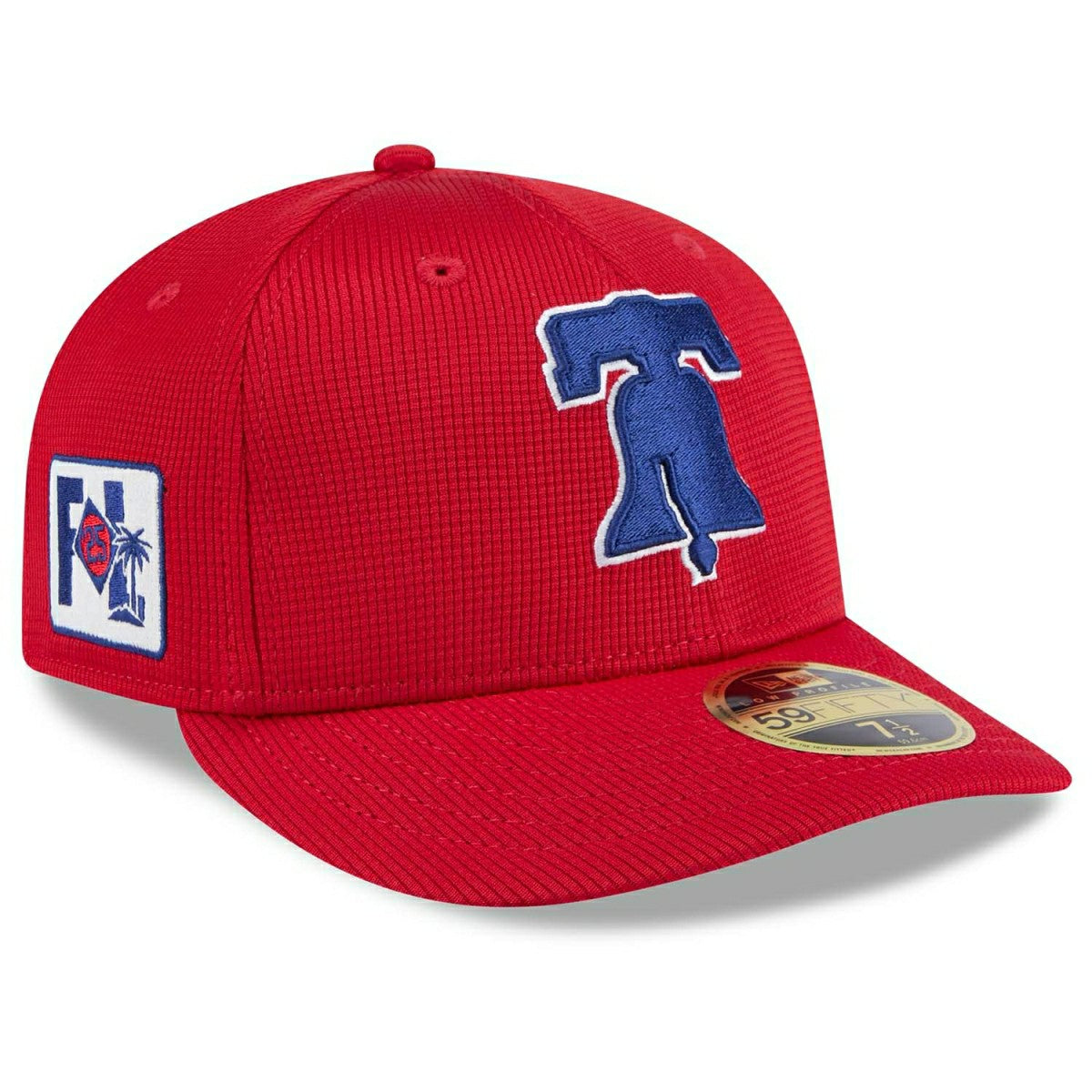 Philadelphia Phillies 2025 MLB Spring Training Low Profile 59FIFTY Fitted Cap Red Fashion