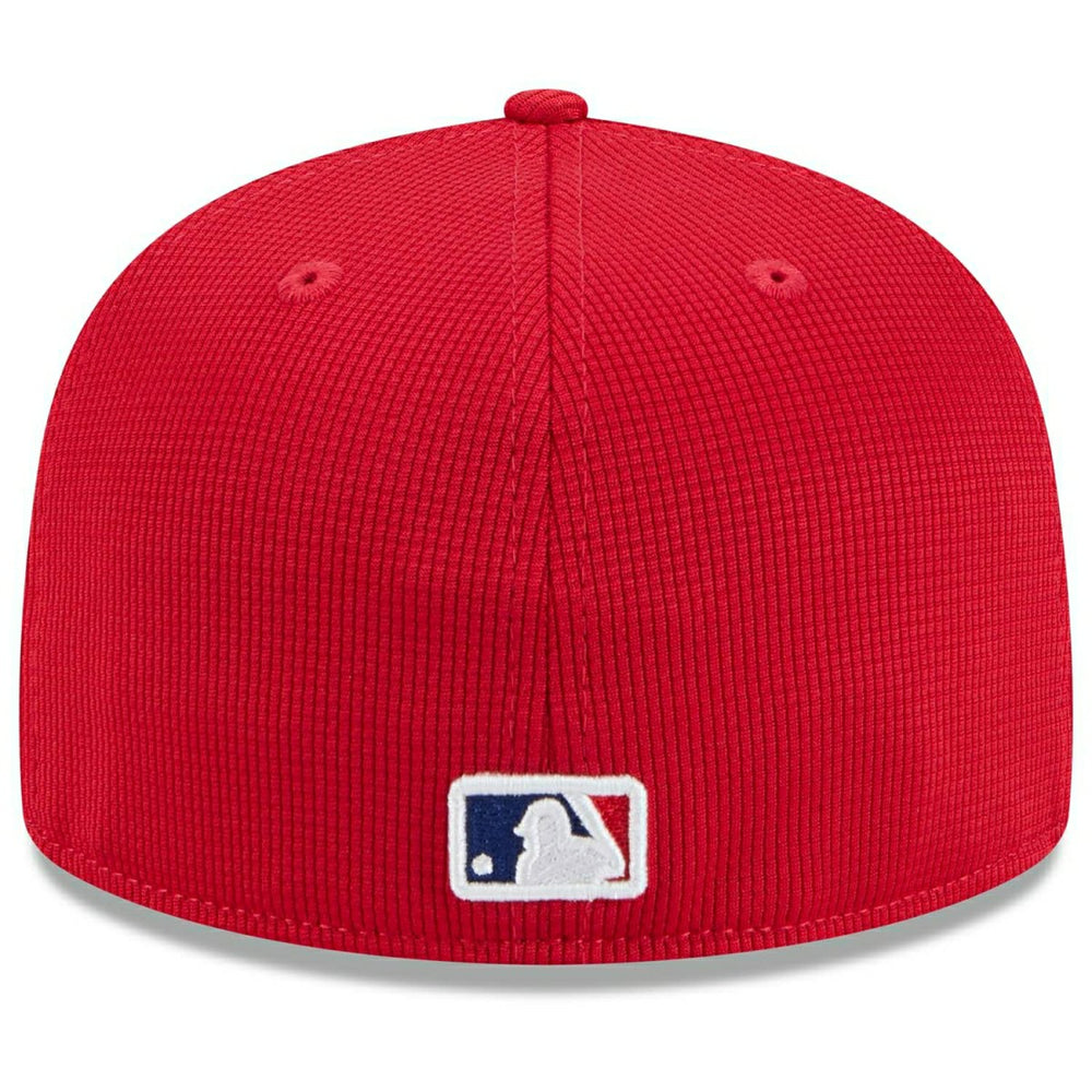 Philadelphia Phillies 2025 MLB Spring Training 59FIFTY Fitted Cap Red Lifestyle