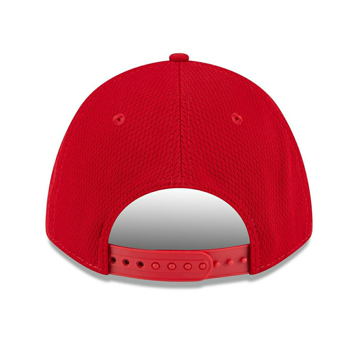 Philadelphia Phillies 2025 MLB Clubhouse 9FORTY M-Crown Snapback Cap Red Lifestyle