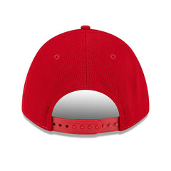 Philadelphia Phillies 2025 MLB Clubhouse 9FORTY M-Crown Snapback Cap Red Lifestyle