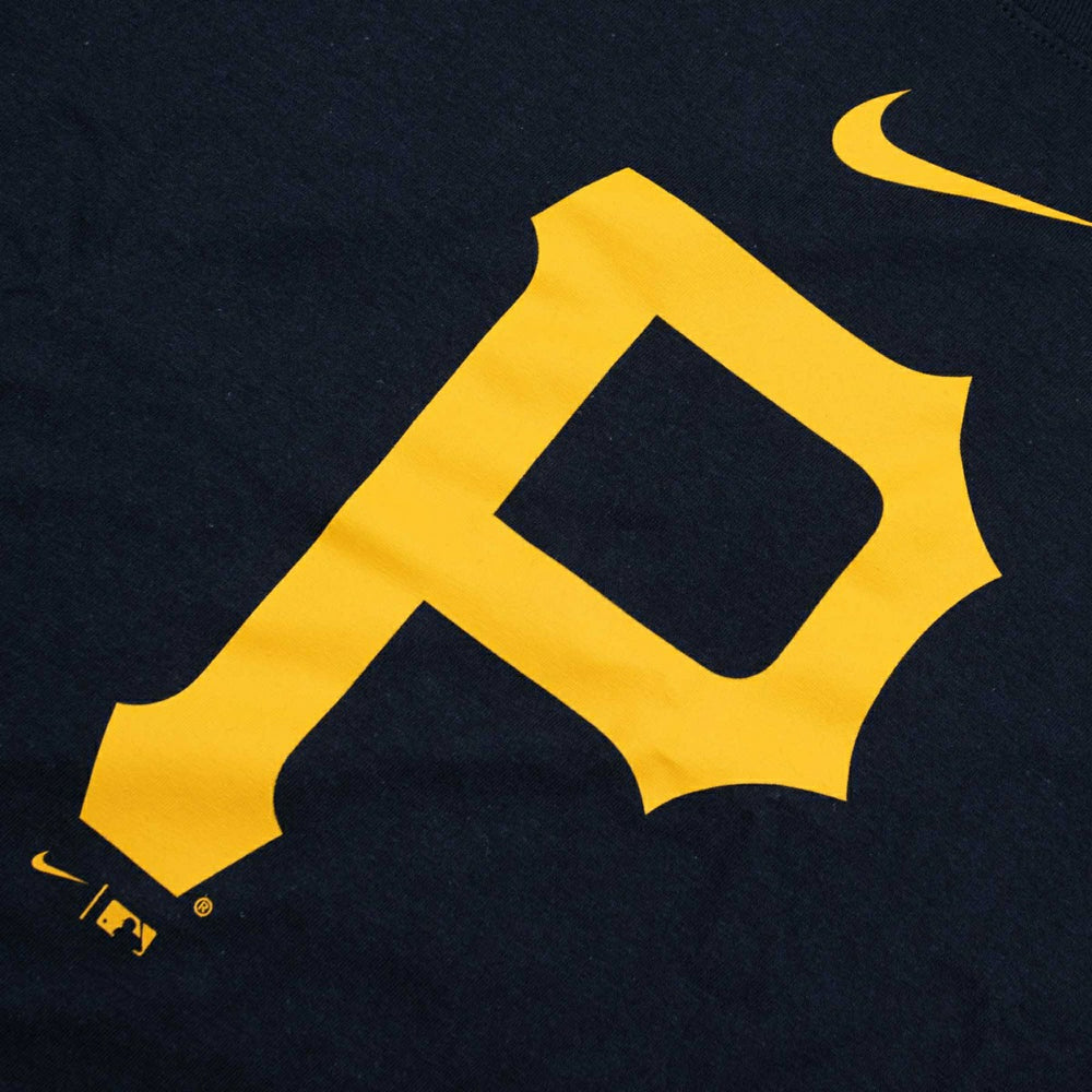 Pittsburgh Pirates Large Logo MLB T-Shirt Black Taass US