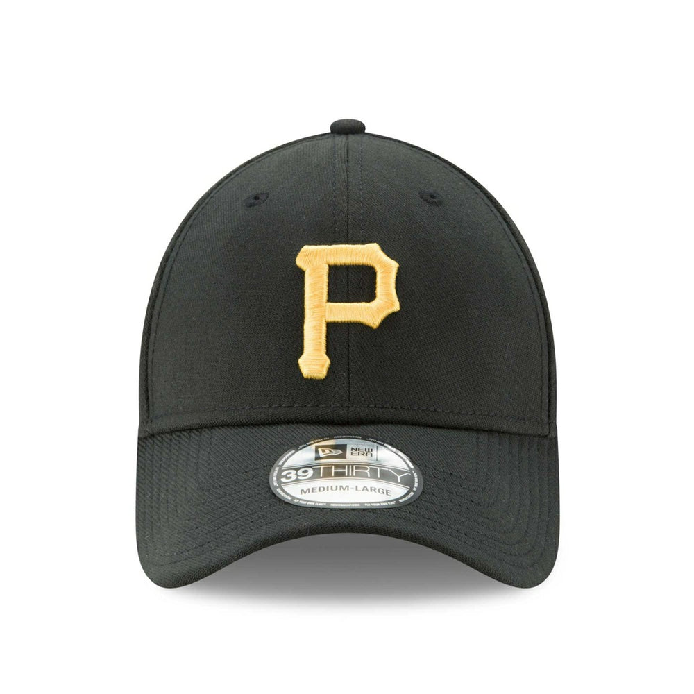 Pittsburgh Pirates Stretch Fit Basic MLB Cap Black Fashion