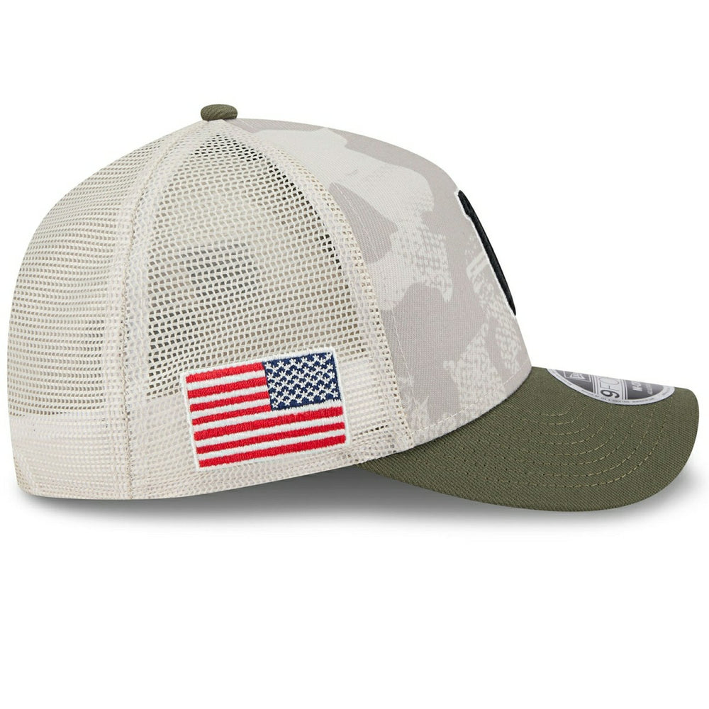 Pittsburgh Pirates 2025 MLB Armed Forces 9FORTY M-Crown A-Frame Snapback Cap Classic