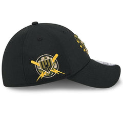 Pittsburgh Pirates 2024 MLB Armed Forces New Era 39THIRTY Flex Cap Black Lifestyle