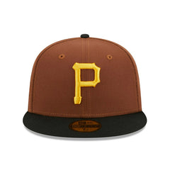 Pittsburgh Pirates Harvest New Era 59FIFTY Fitted MLB Cap Brown Classic