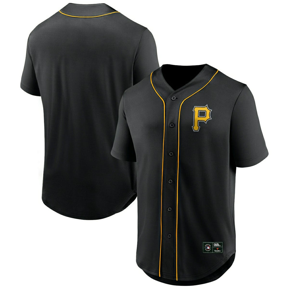 Pittsburgh Pirates Fanatics Foundation MLB Fan Jersey Black Fashion