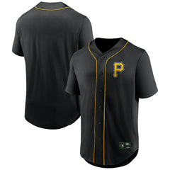 Pittsburgh Pirates Fanatics Foundation MLB Fan Jersey Black Fashion