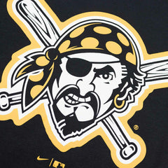 Pittsburgh Pirates Alternate Logo Nike Club Fleece MLB Hoodie Black Fashion