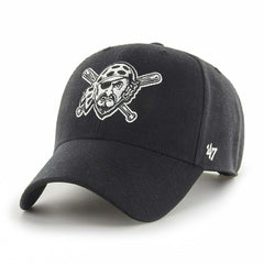 Pittsburgh Pirates Black & White '47 MVP Adjustable MLB Cap Taass sale