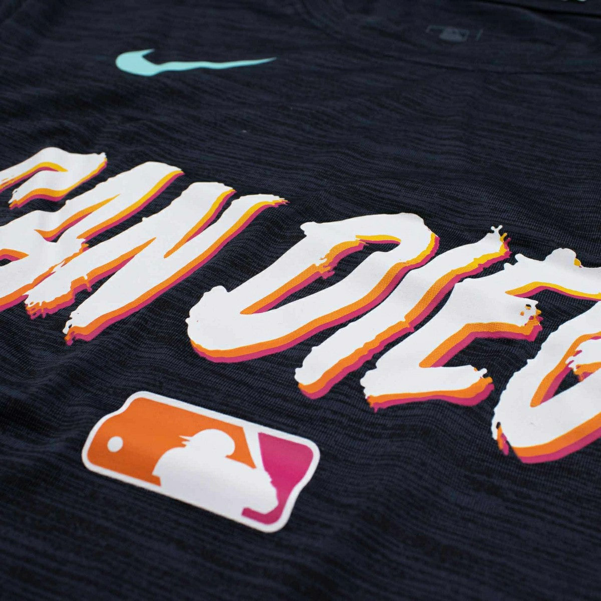 San Diego Padres City Connect 2026 MLB Authentic Velocity T-Shirt Navy Fashion
