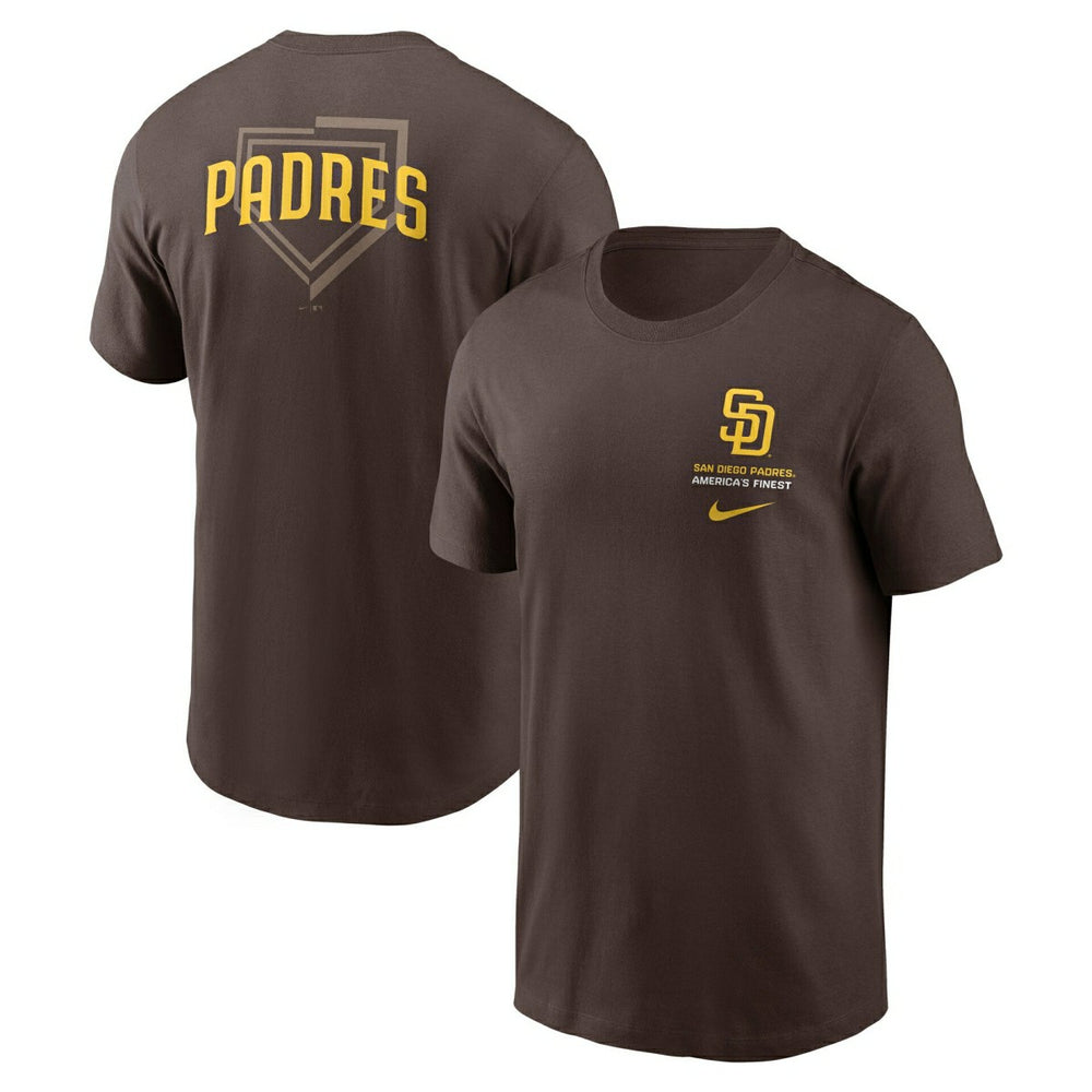 San Diego Padres Primetime 2-Hit T-Shirt Brown Classic