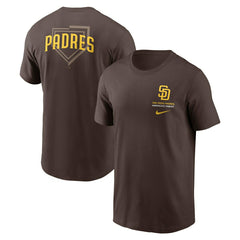 San Diego Padres Primetime 2-Hit T-Shirt Brown Classic