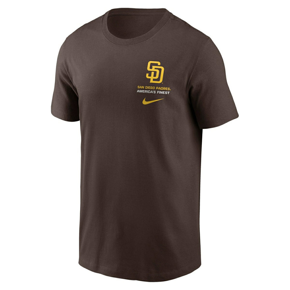 San Diego Padres Primetime 2-Hit T-Shirt Brown Classic