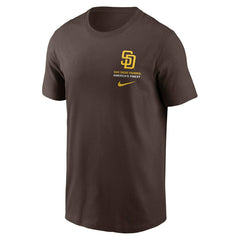 San Diego Padres Primetime 2-Hit T-Shirt Brown Classic