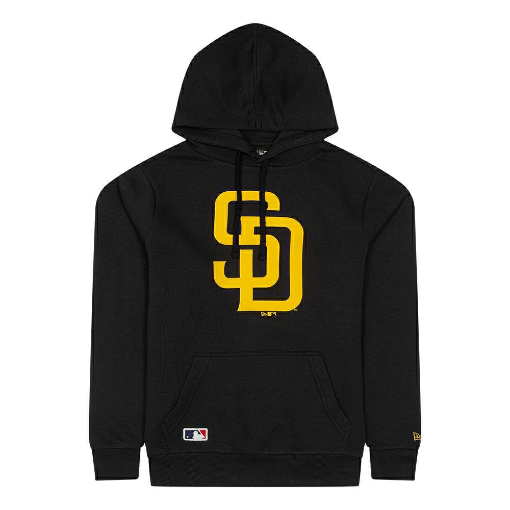 San Diego Padres Team Logo New Era MLB Hoodie Navy Classic
