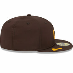 San Diego Padres 2026 MLB Clubhouse 59FIFTY Fitted Cap Brown Taass sale