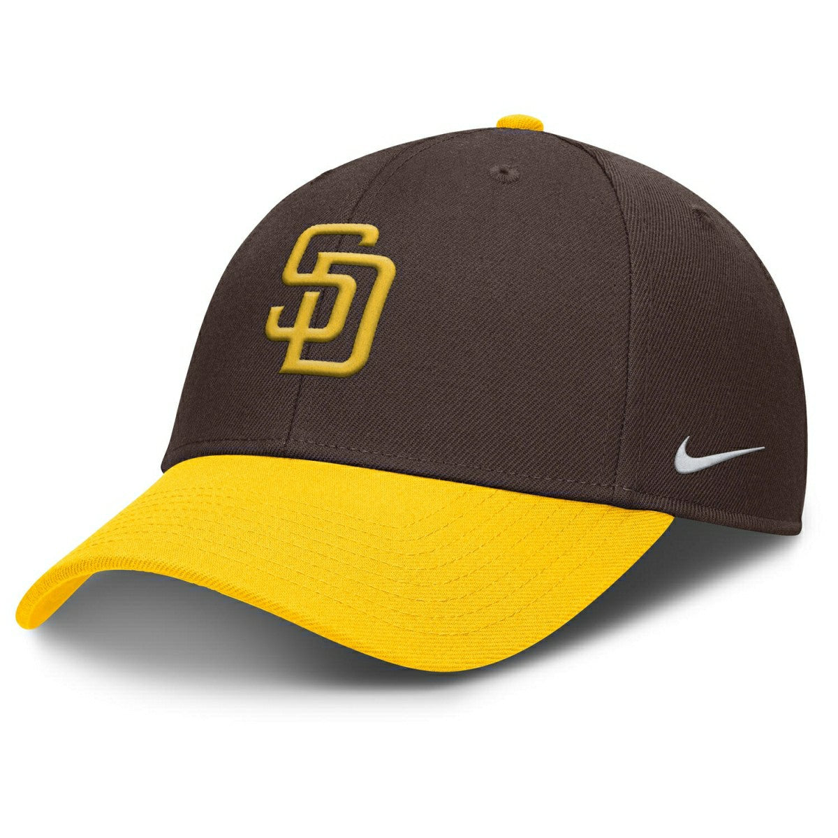 San Diego Padres Nike Dri-FIT Club Adjustable Cap Brown Taass for sale