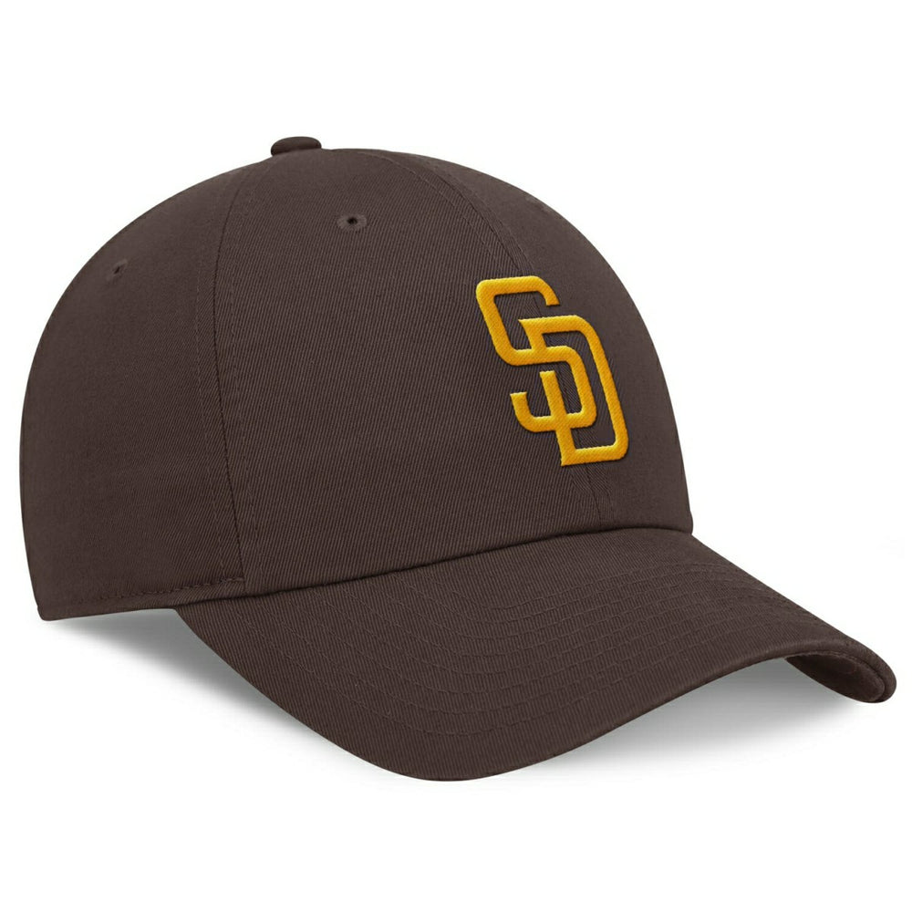 San Diego Padres Organic Cotton Nike Club Adjustable Cap Brown Taass US