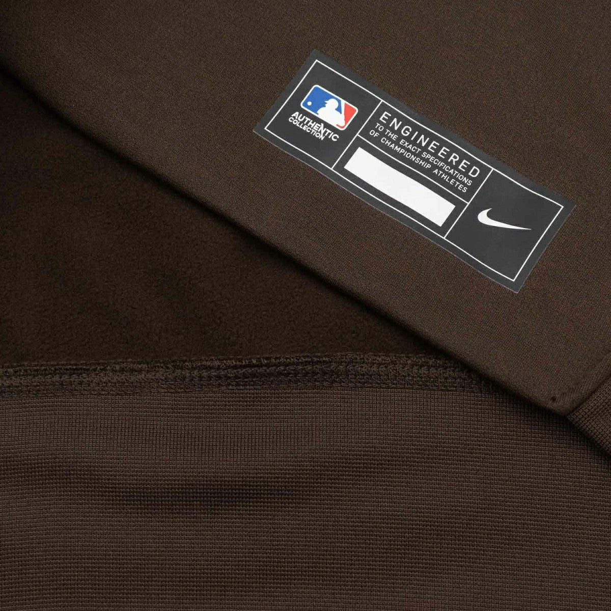 San Diego Padres 2025 MLB Authentic Performance Therma Hoodie Brown Taass US