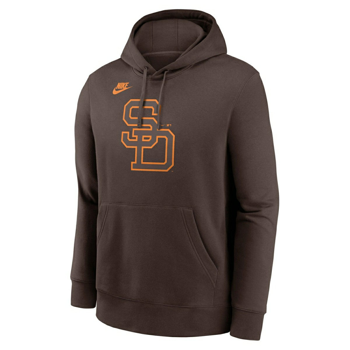 San Diego Padres 1969 Cooperstown Club MLB Hoodie Brown Lifestyle