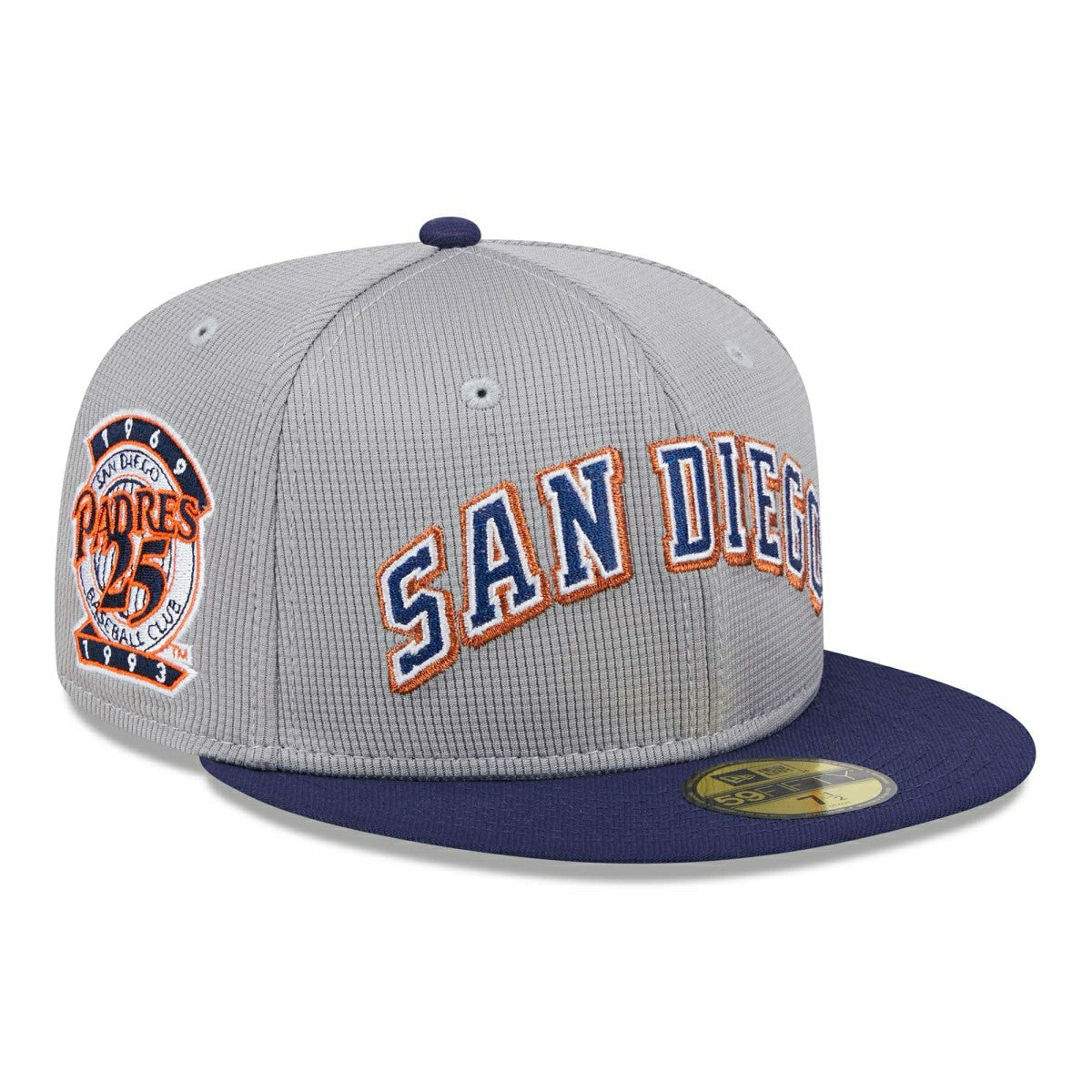 San Diego Padres Pivot Mesh Crown New Era 59FIFTY Fitted MLB Cap Taass sale