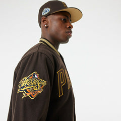 San Diego Padres 1998 World Series New Era MLB Varsity Jacket Taass sale
