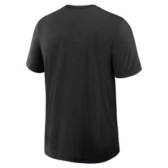 San Francisco Giants Early Work 2026 MLB Authentic Tri-Blend T-Shirt Black Lifestyle