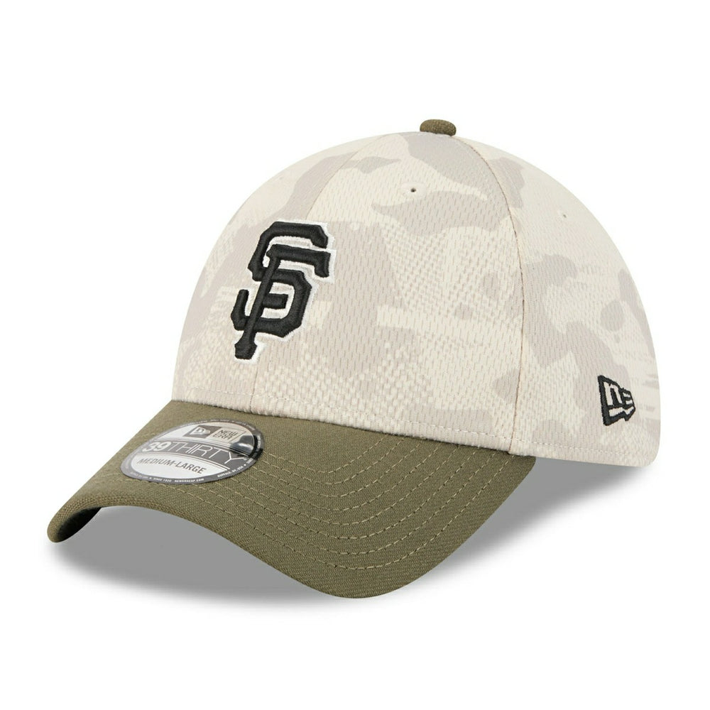 San Francisco Giants 2025 MLB Armed Forces New Era 39THIRTY Flex Cap Taass sale