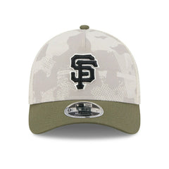 San Francisco Giants 2025 MLB Armed Forces 9FORTY M-Crown A-Frame Snapback Cap Taass for sale