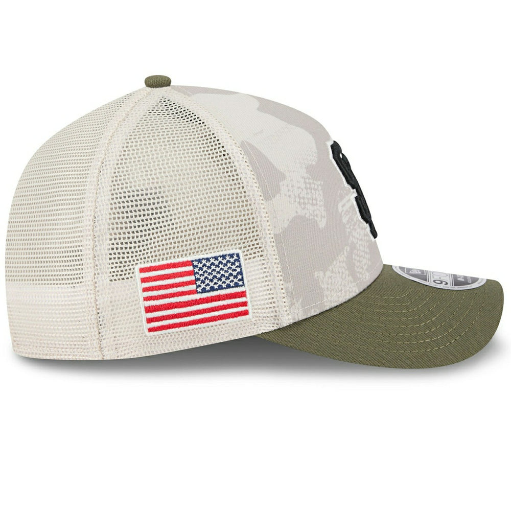 San Francisco Giants 2025 MLB Armed Forces 9FORTY M-Crown A-Frame Snapback Cap Taass for sale