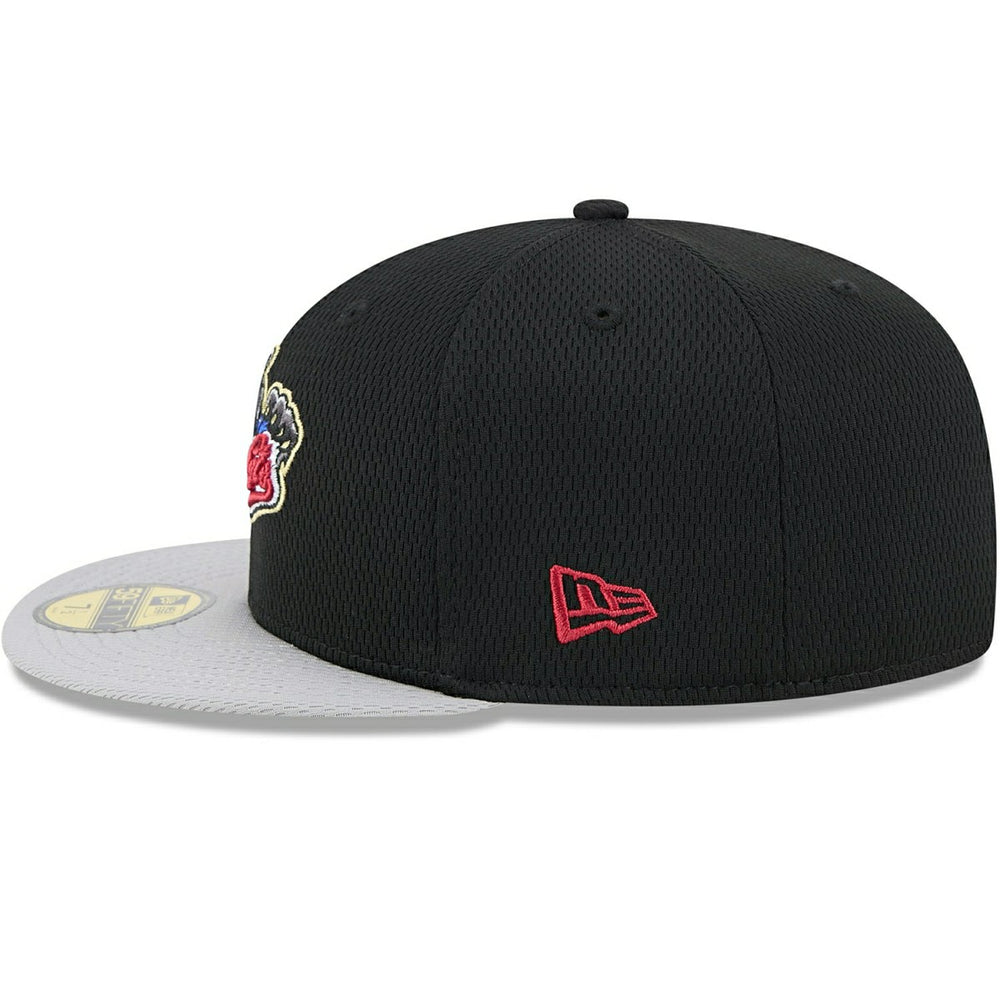 Sacramento River Cats MiLB Batting Practice Authentic 59FIFTY Fitted Cap Black Fashion