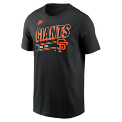 San Francisco Giants MLB Cooperstown Cotton T-Shirt Black Taass sale