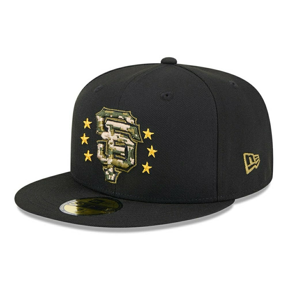 San Francisco Giants 2024 MLB Authentic Armed Forces New Era 59FIFTY Fitted Cap Taass for sale