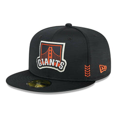 San Francisco Giants 2024 MLB Clubhouse New Era 59FIFTY Fitted Cap Black Classic