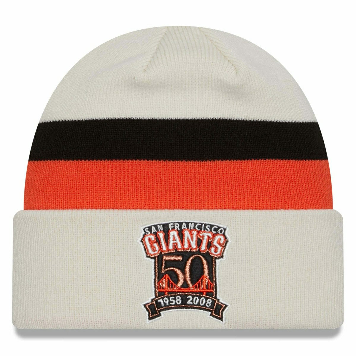 San Francisco Giants Retro New Era MLB Beanie Knit Fashion