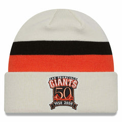 San Francisco Giants Retro New Era MLB Beanie Knit Fashion